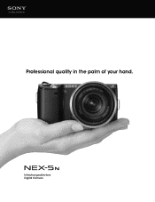 Sony NEX-5N Brochure and Specifications