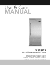 Viking FDFB5363R Use and Care Manual