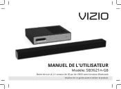 Vizio SB3621n-G8 Manuel de l Utilisateur