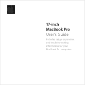 Apple MACBOOK PRO User Guide