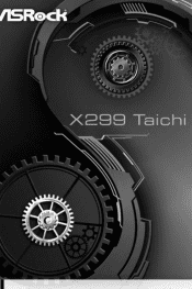 ASRock X299 Taichi User Manual