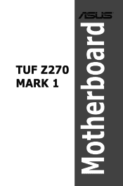 Asus TUF Z270 MARK 1 TUF Z270 MARK 1 Users manual ENGLISH