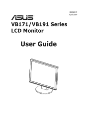Asus VB171D User Manual