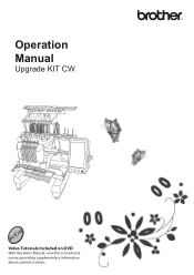 Brother International PR650e Upgrade KIT CW Operation Manual PRCW1