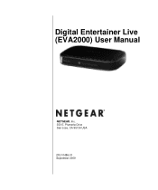 Netgear EVA2000 EVA2000 User Manual