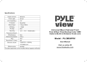 Pyle PLCM38FRV PLCM38FRV Manual 1