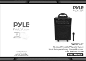 Pyle PWMA930IBT Instruction Manual
