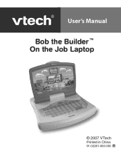 Vtech Bob the Builder Laptop User Manual