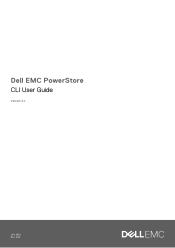 Dell PowerStore 9200T EMC PowerStore CLI User Guide