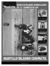 Makita LXPH01CW Flyer (Spanish)