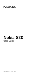 Nokia G20 User Manual