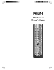 Philips SRU4007 User manual