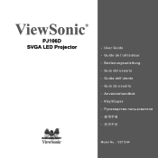 ViewSonic PJ106D User Manual