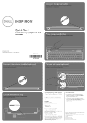 Dell Inspiron 13z Quick Start Guide