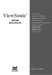 ViewSonic VPC100 User Guide