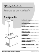 Frigidaire FFC0923DW Complete Owner's Guide (Español)