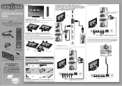 Insignia NS-55E480A13 Quick Setup Guide (French)