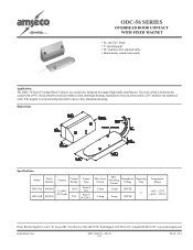 LiftMaster DDO8900W LM56A Specification sheet