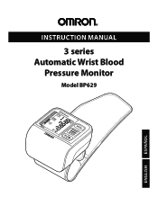 Omron BP629 Instruction Manual