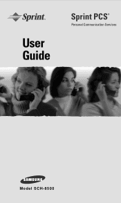 Samsung SCH8500 User Guide
