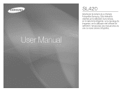 Samsung SL420 User Manual (SPANISH)