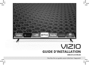 Vizio D70-D3 Quickstart Guide French