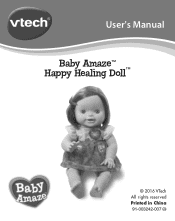 Vtech Baby Amaze Happy Healing Doll User Manual