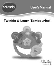 Vtech Twinkle & Learn Tambourine User Manual