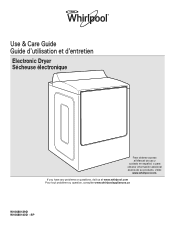 Whirlpool WGD8500DC Use & Care Guide