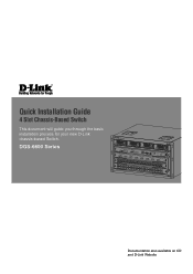 D-Link DGS-6600-48TS Quick Installation Guide