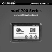 Garmin nuvi 770 Owner's Manual