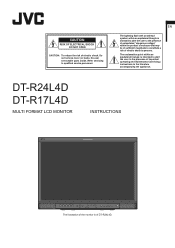 JVC DT-R24L4DU DT-R24L4DU / DT-R17L4DU Operation Manual (28 pages)