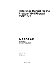 Netgear FVS318 FVS318v3 Reference Manual