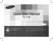 Samsung TL110 Quick Guide (easy Manual) (ver.1.0) (English, Spanish)