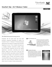 ViewSonic ViewPad 10pi ViewPad 10pi Datasheet Hi Res (English, US)