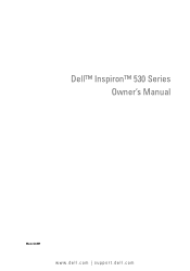 Dell Inspiron 530 Owner's Manual