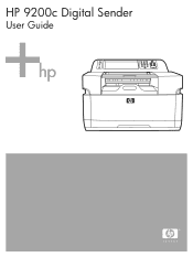 HP 9200C HP 9200c Digital Sender - User Guide