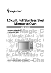 Magic Chef MCD1311ST User Manual