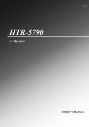Yamaha HTR 5790 MCXSP10 Manual