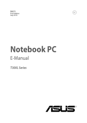 Asus T300LA User's Manual for English Edition
