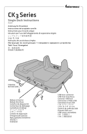 Intermec CK3X CK3 Series Single Dock (AD20) Instructions