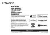 Kenwood KMR-D558BT User Manual