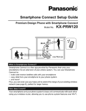 Panasonic KX-PRW120W KXPRW120 - Smartphone Connect Setup Guide