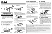 RCA 3036X Installation Manual: ANT3020X