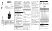 Uniden B-GMR2050-2C English Owner Manual