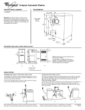 Whirlpool LCE4332PQ Dimension Guide