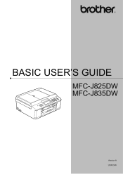 Brother International MFC-J835DW Users Manual - English