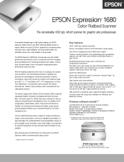 Epson Expression 1680 Special Edition Product Brochure