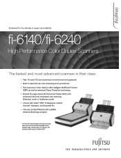 Fujitsu FI 6140 Datasheet