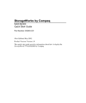 HP StorageWorks b2000 NAS b2000 - Quick Start Guide